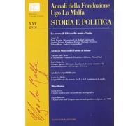 Annali della Fondazione Ugo La Malfa. Storia e politica (Vol. 25)
