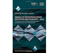 Annals Of Entrepreneurship Education And Pedagogy - 2014