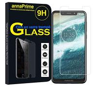 annaPrime® 1 Film Vitre Verre Trempé de Protection d'écran pour Motorola One (P30 Play) 5.9" - Transparent