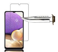 annaPrime® Lot 2 Films Vitre Verre Trempé de Protection d'écran pour Samsung Galaxy A32 5G 6.5" - Transparent