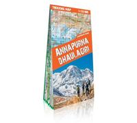 Comfort Map Carte de randonnée plastifiée grand format Annapurna, Dhaulagiri 1:110 000