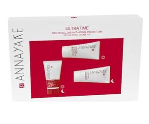 Annayake Kit de prévention anti-âge Ultratime - Perfect Biotic Regulating Care 30 ml + Crème anti-âge haute prévention 30 ml + Crème de nuit anti-âge 30 ml