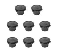 ANNBCDL 1-10pcs Couverture de ventilation d'air Universal 60 mm 2,35 pouces Round A/C Air sortie for la climatisation Vent Motorhomes Buse Yacht(8 Pcs)
