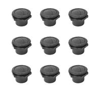 ANNBCDL 1-10pcs Couverture de ventilation d'air Universal 60 mm 2,35 pouces Round A/C Air sortie for la climatisation Vent Motorhomes Buse Yacht(9 Pcs)