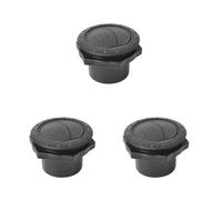 ANNBCDL 1-10pcs Couverture de ventilation d'air Universal 60 mm 2,35 pouces Round A/C Air sortie for la climatisation Vent Motorhomes Buse Yacht(3 Pcs)