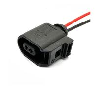 ANNBCDL 1/2 Pin 6E0973702 Auto Electronics ABS Capteur de vitesse Plug Car / Bearing Plug 8T0973702 (gris foncé, 10 ensembles)