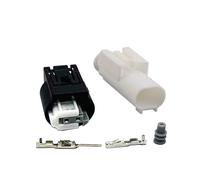 ANNBCDL 1/5/10/20 ensembles 2 broches 1718555-1 connecteur mâle femelle étanche automatique capteur de température extérieure voiture prise vitesse roue ABS(2p male female,20 sets)