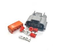 ANNBCDL 1 jeu de 4 broches 6098-0144 mâle femelle connecteur de réparation d'alternateur de prise de pompe à essence prise de capteur d'oxygène(Bruin,1 Set)