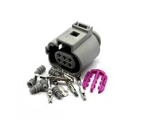 ANNBCDL 1 jeu de connecteurs de vanne EGR femelle à 6 broches 1J0973713G, faisceau de câbles étanche 42121200(Lavender,5 Sets)