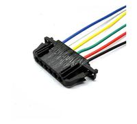 ANNBCDL 1 jeu de connecteurs mâles et femelles/feu arrière de voiture à 6 broches 1J0972706 2,8 mm(15cm18 AWG wire,1 Set)