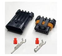 ANNBCDL 1 Jeu de fiches capteur température for berline, connecteur Valve d'accélérateur à 2/3/4/5/6/8/10 Broches, mâle et Femelle, Gaine Prise étanche(4p-A,5sets)