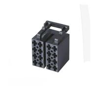 ANNBCDL 1 jeu de prises de câble Audio automobile, 16 broches, 3.5 MM, prise de fil ISO automobile, connecteur femelle mâle(Follow me cheaper-01,1 Set)