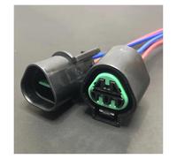 ANNBCDL 1 Jeu de Prises Voiture 2.2mm, 4/6/8/10/12 Trous, Faisceau capteur ABS, connecteur scellé, Longueur Fil 15cm(3p Strip Line,5sets)