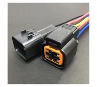 ANNBCDL 1 Jeu de Prises Voiture 2.2mm, 4/6/8/10/12 Trous, Faisceau capteur ABS, connecteur scellé, Longueur Fil 15cm(4p Strip Line,5sets)