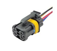ANNBCDL 1 lot de connecteurs avant C7HG7H pour camion compatible avec connecteur avant/tour/prise à quatre fils (doré)