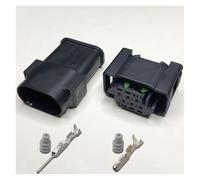 ANNBCDL 5 Jeux de Prises capteur température for berline, 0.6mm, Prise d'inversion, connecteur d'accélérateur 2P 3P 4P 6P 8P 12P, Deux Trous mâle et Femelle(6p,5sets)