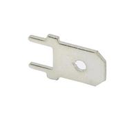 ANNBCDL 50pcs/100 pièces 2.8mm/4.8mm/ 6.3mm Terminal Circuit imprimé insérer PCB bornes à souder épaisseur d'insertion 0.8mm(4.8mm,100PCS)