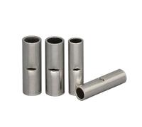 ANNBCDL BN - connexion de câble électrique en cuivre, manchon à sertir, connecteur de cosse de virole tubulaire, Terminal d'épissure bout à bout de Tube Non isolé(5Pieces BN38)