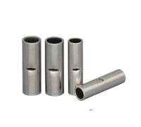 ANNBCDL BN - connexion de câble électrique en cuivre, manchon à sertir, connecteur de cosse de virole tubulaire, Terminal d'épissure bout à bout de Tube Non isolé(100Pieces BN1.25)