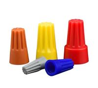ANNBCDL Borne à vis capuchons sertir extrémité fermée connecteur de fil en spirale câble isolé bornes rapide P1 P2 P3 P4 P6 CE1(P3 (500pcs))