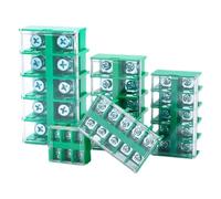 ANNBCDL Bornier de Type Rail JF5, connecteur fil ignifuge fermé, 10A/25A/32A/40A, 660V(JF5-10-3)