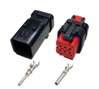 ANNBCDL Buse d'injection de Carburant Automobile DJ7026Y-1.6, connecteur capteur 2/3/4/6/8/12 Broches, Prise étanche scellée(6p,1sets)