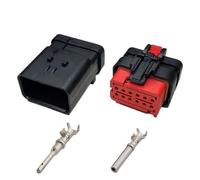 ANNBCDL Buse d'injection de Carburant Automobile DJ7026Y-1.6, connecteur capteur 2/3/4/6/8/12 Broches, Prise étanche scellée(12p,1sets)