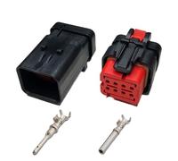 ANNBCDL Buse d'injection de Carburant Automobile DJ7026Y-1.6, connecteur capteur 2/3/4/6/8/12 Broches, Prise étanche scellée(8p,5sets)