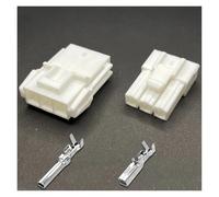 ANNBCDL Câble de connecteur d'espacement VL6.2mm, Prise mâle Femelle à Deux Trous, 1/2/3/4/6/8/12 Broches, Faisceau câbles, Gaine borne(3p,1sets)