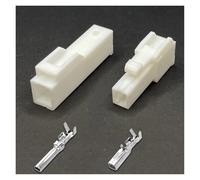 ANNBCDL Câble de connecteur d'espacement VL6.2mm, Prise mâle Femelle à Deux Trous, 1/2/3/4/6/8/12 Broches, Faisceau câbles, Gaine borne(1p,1sets)