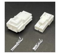 ANNBCDL Câble de connecteur d'espacement VL6.2mm, Prise mâle Femelle à Deux Trous, 1/2/3/4/6/8/12 Broches, Faisceau câbles, Gaine borne(2p,5sets)