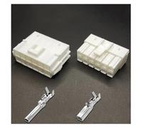 ANNBCDL Câble de connecteur d'espacement VL6.2mm, Prise mâle Femelle à Deux Trous, 1/2/3/4/6/8/12 Broches, Faisceau câbles, Gaine borne(12p,5sets)