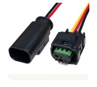 ANNBCDL Capteur de température berline 2/3/4/6/8/12 Broches, connecteur d'inversion, Faisceau câbles, Prise étanche, Longueur Fil 15cm(3p-A Strip Line,5sets)