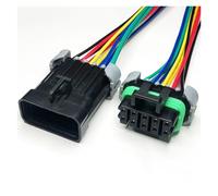 ANNBCDL Capteur de température d'eau for berline, 2/3/4/6/8 Broches, connecteur Faisceau câbles, accélérateur, Prise étanche, Longueur Fil 15cm(10p Strip Line,1sets)