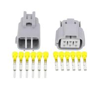 ANNBCDL Connecteur automobile gris compatible pédale d'accélérateur, 6 broches, 6189-0323 6188-0175, 6 voies, avec Terminal DJ70613Y-2.2-11/21 6P(Male and female plug,10 Sets)