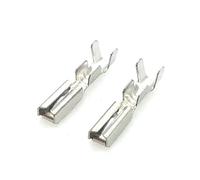 ANNBCDL Connecteur de câble automobile mâle femelle, bornes de fil de voiture 2.2 Mm, broches en laiton compatibles Et DJ621-G2, 50 pièces(Follow me cheaper-01,200 Pcs)