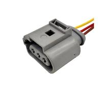ANNBCDL Connecteur de capteur de vilebrequin 1/5/10 / compatible 3 broches 1J09737236 1J0973723G 3,5 mm 1J0 973 723G 0090-391 (doré)
