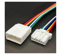 ANNBCDL Connecteur de Faisceau câbles Audio Voiture mâle Femelle, 1/5 Jeux Prises utilisées for Prise CX5 1.8mm 174463-1 7123-8326(6P Line,5 Set)