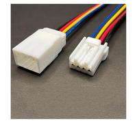 ANNBCDL Connecteur de Faisceau câbles Audio Voiture mâle Femelle, 1/5 Jeux Prises utilisées for Prise CX5 1.8mm 174463-1 7123-8326(4P Line,5 Set)