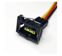 ANNBCDL Connecteur de Faisceau d'injecteur Carburant 2/3/4P 3.5mm, capteur berline, Prise mâle et Femelle, Bobine d'allumage, câblage, Longueur Fil 15cm(3p-Female-C,5sets)