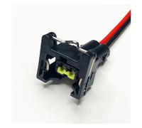 ANNBCDL Connecteur de Faisceau d'injecteur Carburant 2/3/4P 3.5mm, capteur berline, Prise mâle et Femelle, Bobine d'allumage, câblage, Longueur Fil 15cm(2p-Female-C,5sets)