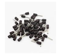 ANNBCDL Connecteur de fil électrique E0508 E7508 E1008 E1508 E2508, embouts isolés, borne à sertir, 100 pièces(Bruin,0.75mm2)