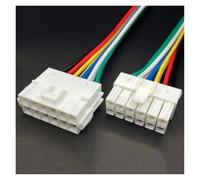ANNBCDL Connecteur d'espacement série 6.2mm, Prise mâle et Femelle, Faisceau de câbles, Fil à Deux Trous 1P 2P 3P 4P 6P 8P 12P(12p Strip Line,5sets)