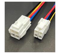 ANNBCDL Connecteur d'espacement série 6.2mm, Prise mâle et Femelle, Faisceau de câbles, Fil à Deux Trous 1P 2P 3P 4P 6P 8P 12P(4p Strip Line Row2,5sets)