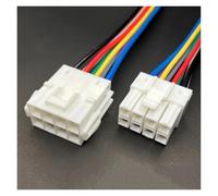 ANNBCDL Connecteur d'espacement série 6.2mm, Prise mâle et Femelle, Faisceau de câbles, Fil à Deux Trous 1P 2P 3P 4P 6P 8P 12P(8p Strip Line,1sets)