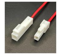 ANNBCDL Connecteur d'espacement série 6.2mm, Prise mâle et Femelle, Faisceau de câbles, Fil à Deux Trous 1P 2P 3P 4P 6P 8P 12P(1p Strip Line,5sets)