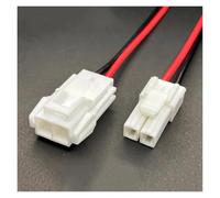 ANNBCDL Connecteur d'espacement série 6.2mm, Prise mâle et Femelle, Faisceau de câbles, Fil à Deux Trous 1P 2P 3P 4P 6P 8P 12P(2p Strip Line,5sets)