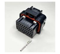 ANNBCDL Connecteur ECU Te 34 broches/60 Broches, Prise PCB Fil à Carte mâle et Femelle, 1 Jeu de 5 Jeux(34P Female-3slots,1 Set)