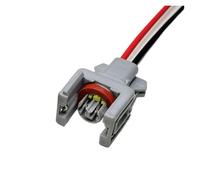 ANNBCDL Connecteur étanche Automatique à 2 Broches, Faisceau de câbles d'injecteur Carburant, Prise 15cm, 13816706(2P Line,1 Set)