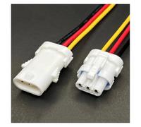 ANNBCDL Connecteur étanche d'étanchéité Automobile DJ7021G-1.8, Faisceau de câbles capteur, Prise mâle et Femelle, Longueur 15cm(3p Strip Line,1sets)